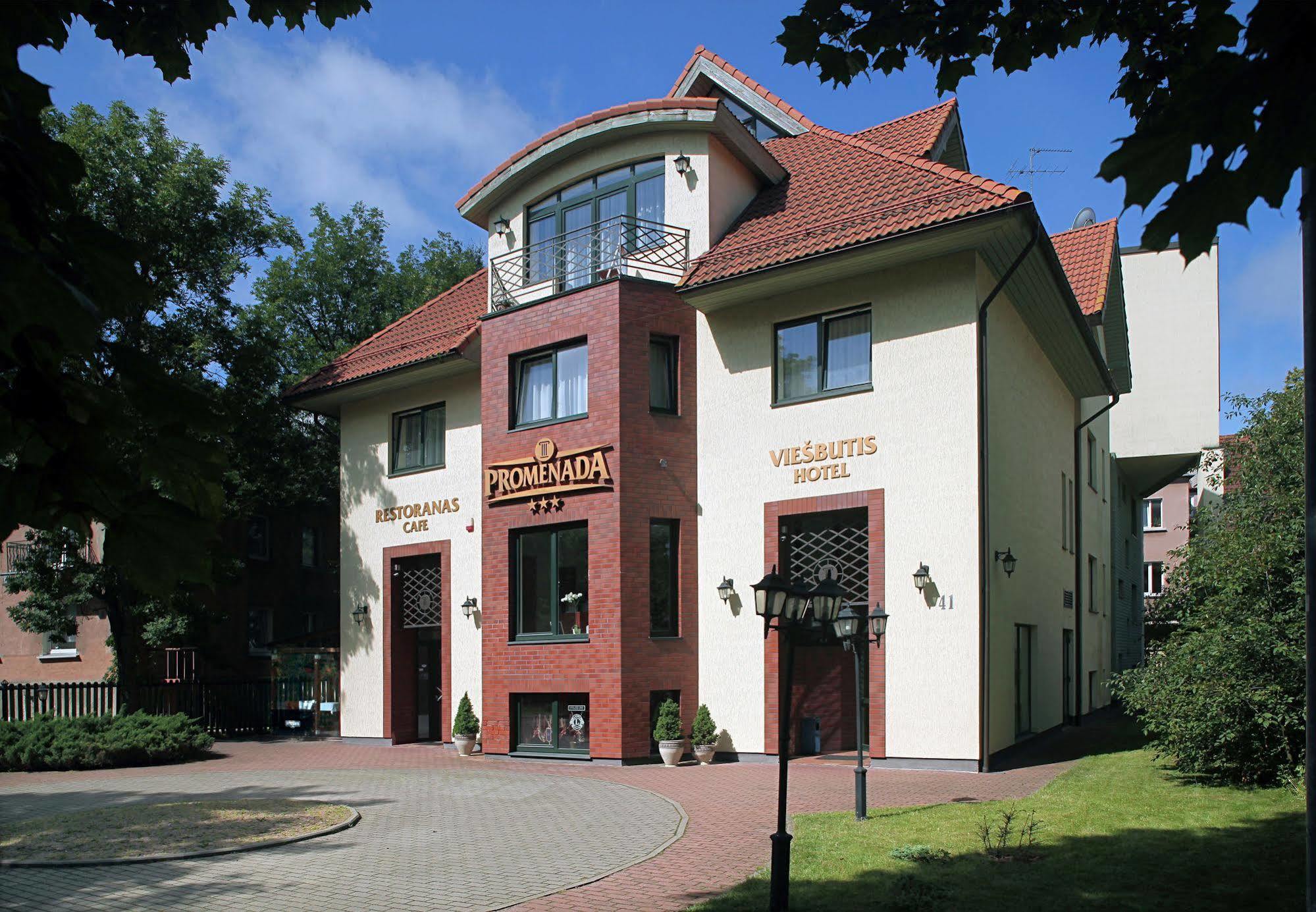 Hotel Promenada Klaipėda Exterior foto